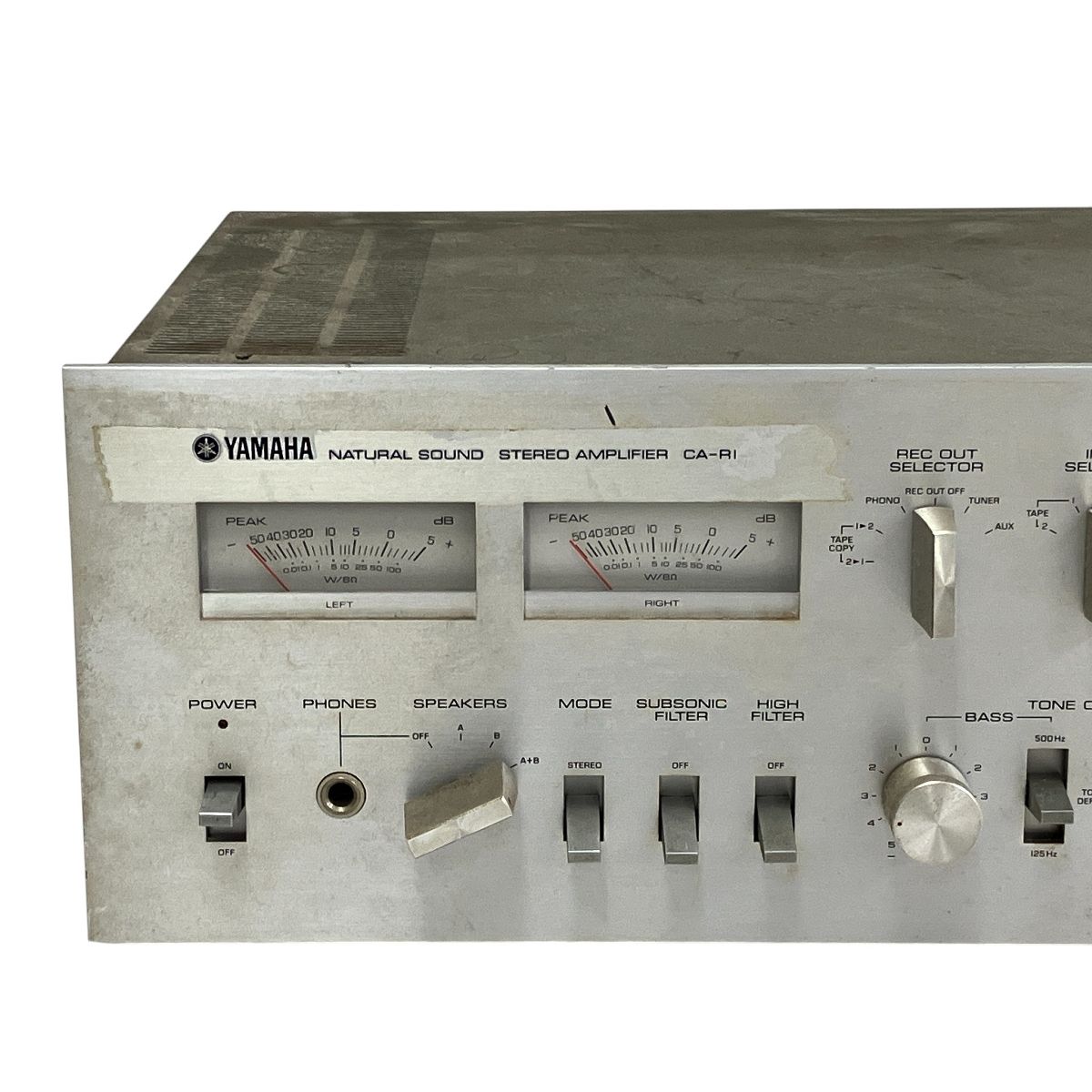 YAMAHA CA-RI ステレオアンプ 音響機材 ヤマハ ジャンク T10602104