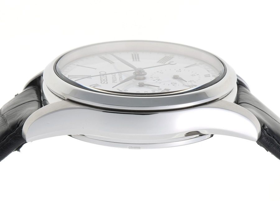  セイコー SEIKO プレサージュ SARW035 6R27 00L0 ホワイト 自動巻き 有田焼ダイアル 商品番号 H 159467 ブルゾン 自動巻き時計 腕時計(アナログ)