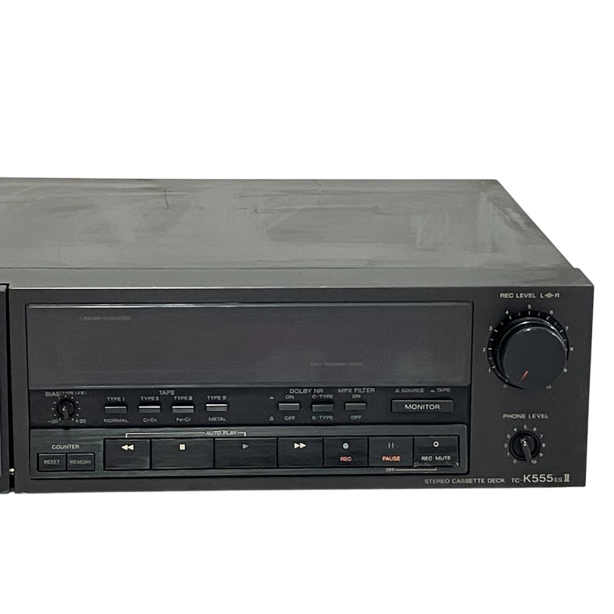 SONY TC-K555 ES II ステレオカセットデッキ ソニー ESシリーズ