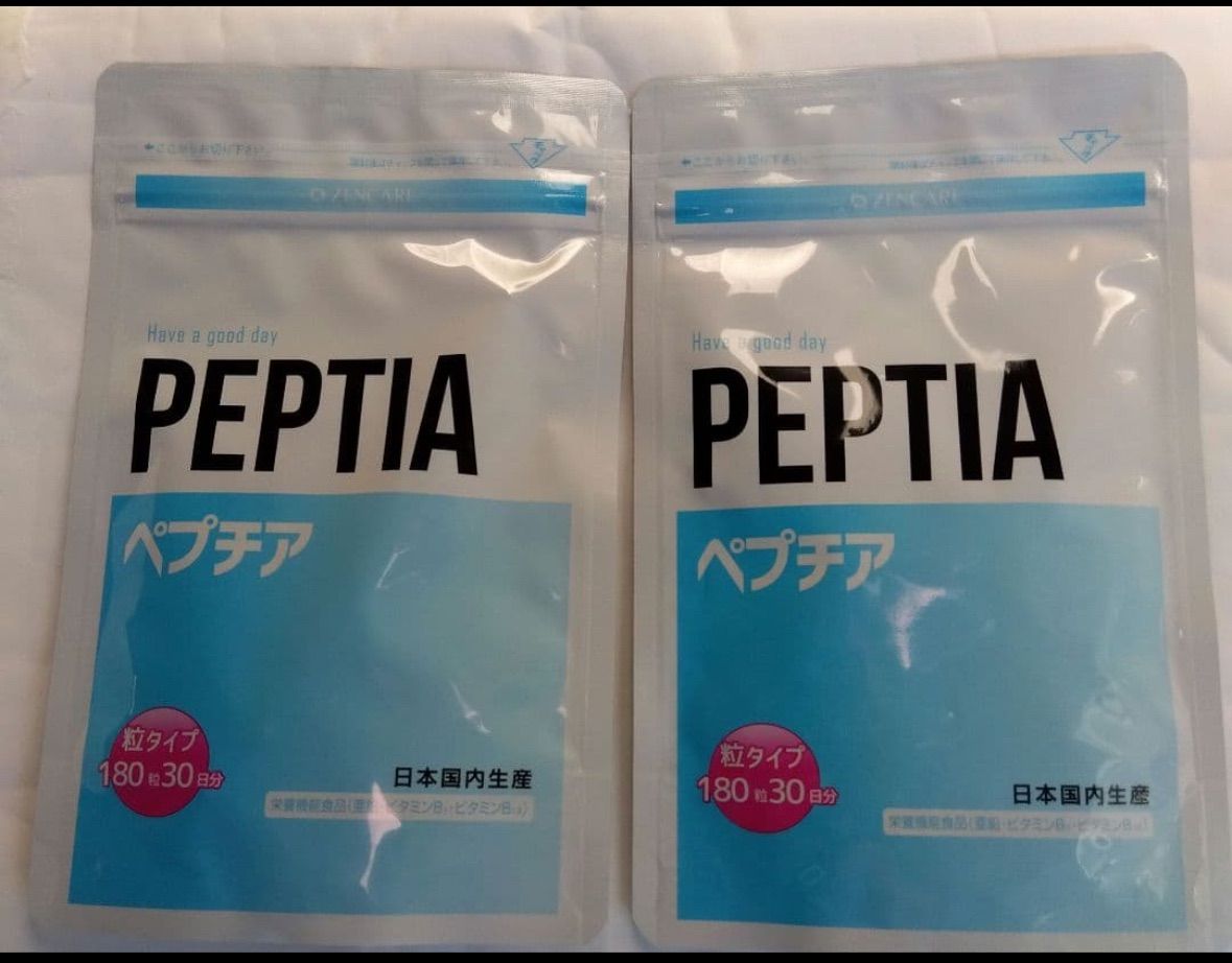 PEPTIA ペプチア 180粒(30日分) 2袋セット - メルカリ