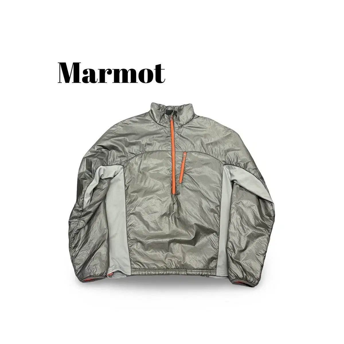 100 マーモット ハーフジップアップ 軽量ダウン