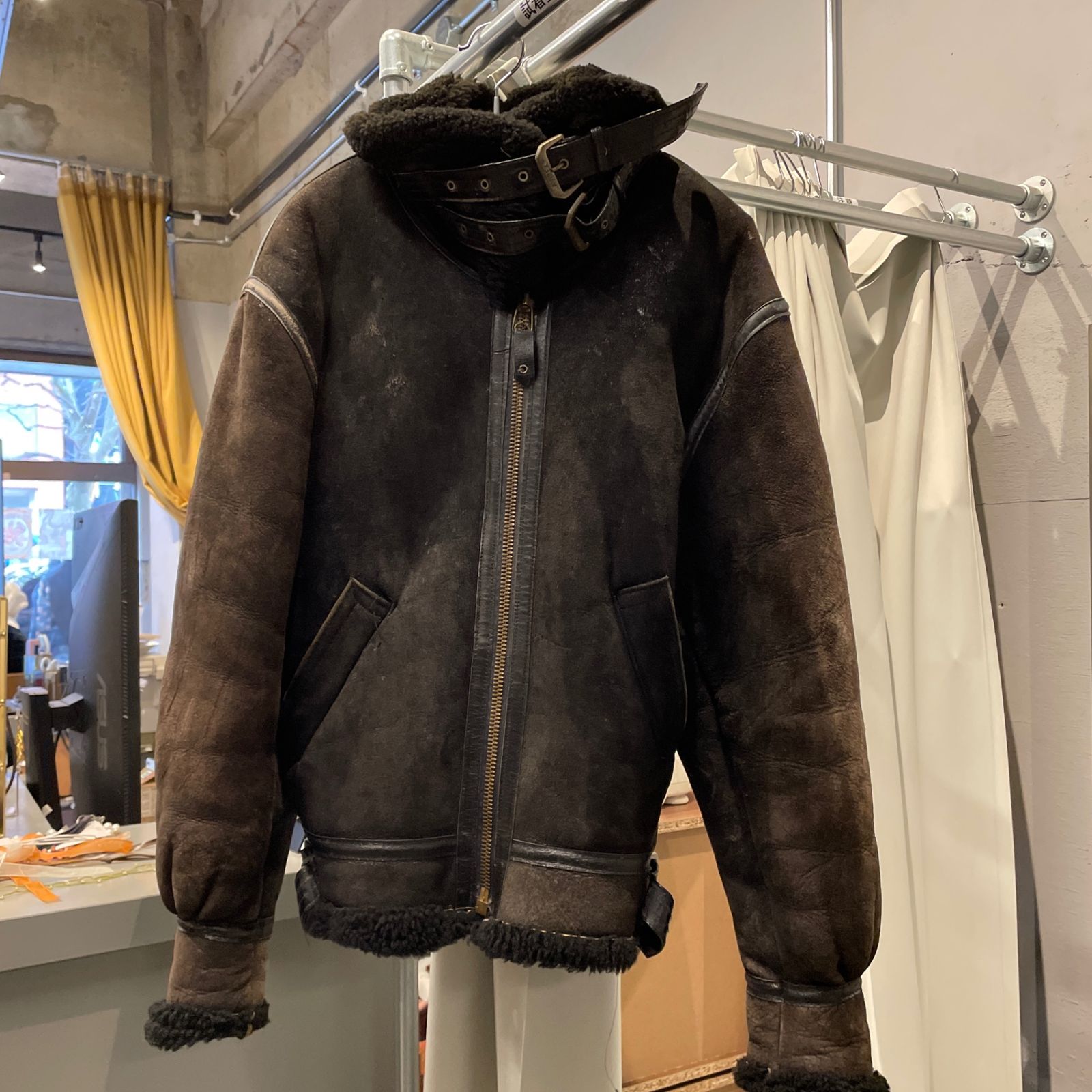 AVIREX アビレックス ma-1 フライトジャケット ボア jacket ジャケット