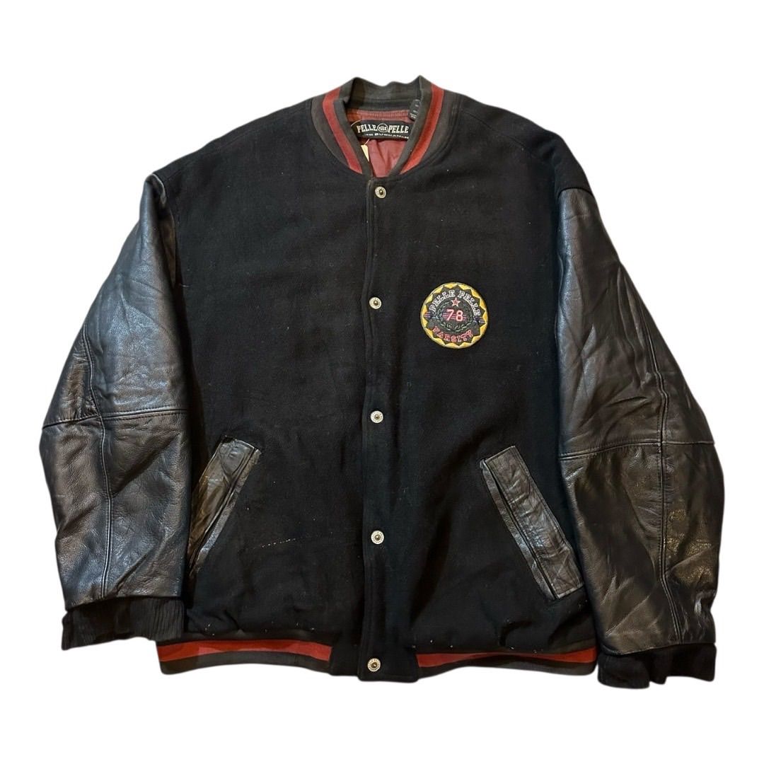 pellepelle stadium jacket With back badge / ペレペレ スタジアム
