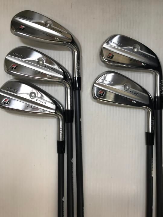 ブリヂストン 233HF VANQUISH BS50i Sフレックス アイアンセット 中古