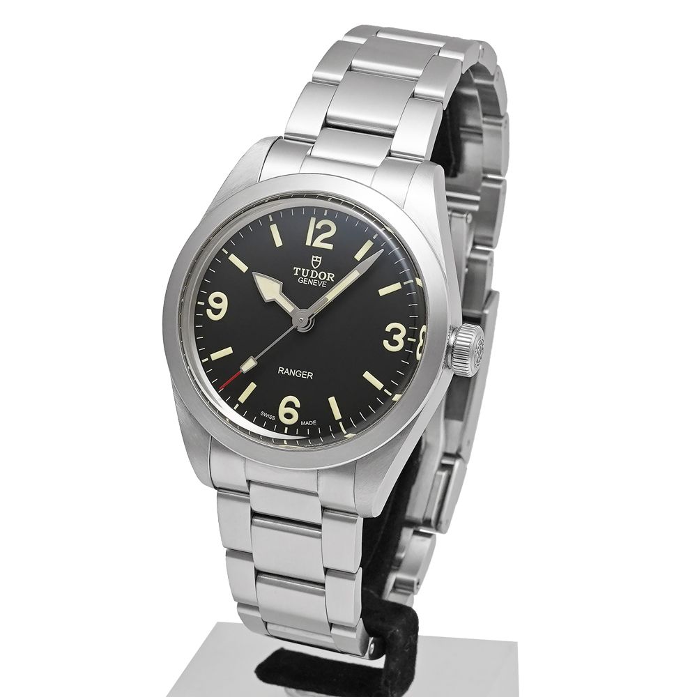 保証書付き TUDOR レンジャー Ref 79950 ブラック 品 メンズ 腕時計