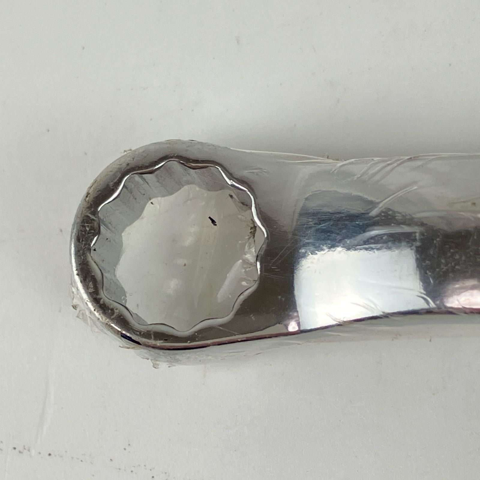 ЗЗSnap-on スナップオン 13 mm 15 10°オフセット メガネレンチ 本体のみ シルバー