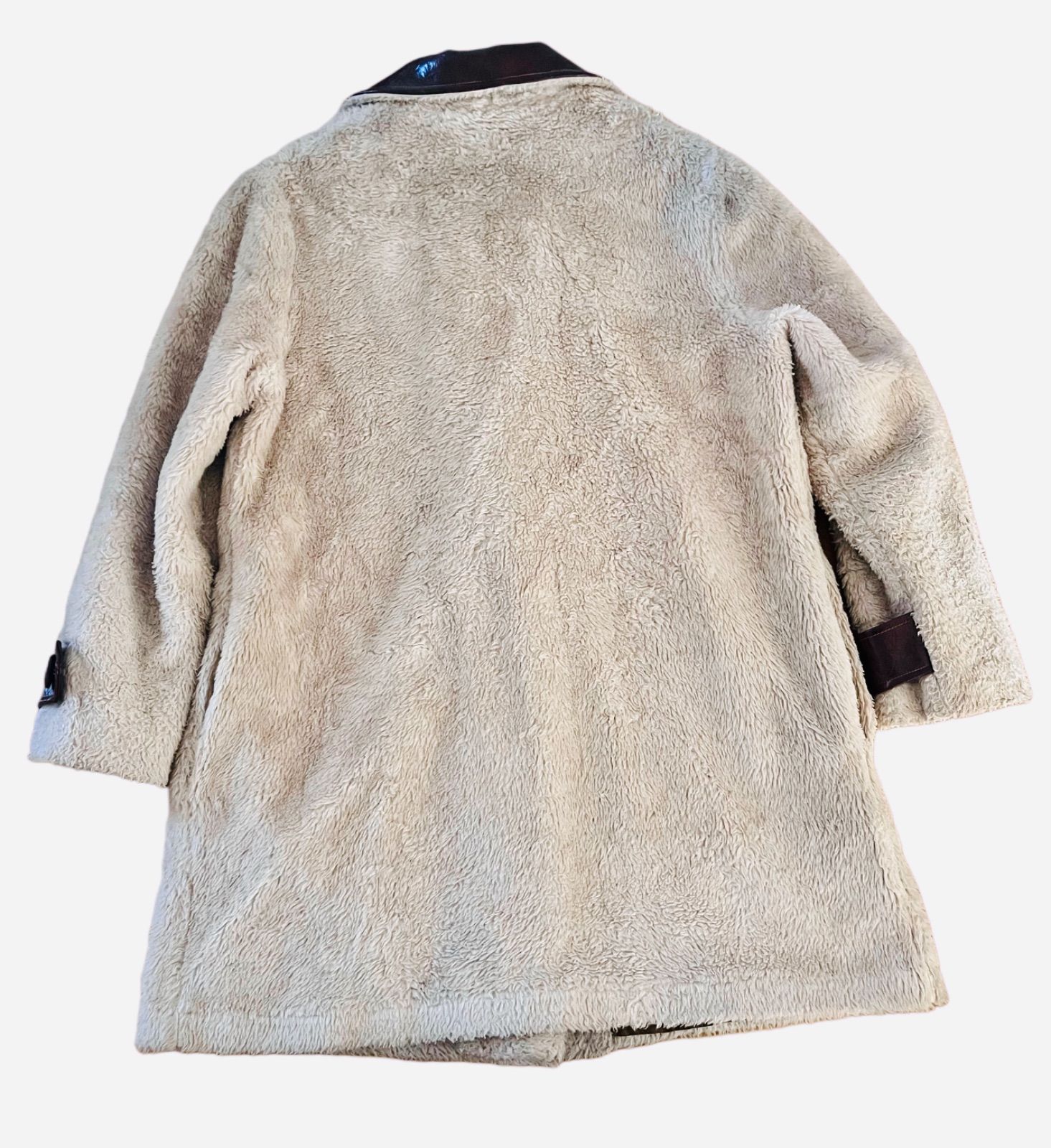 late60s〜70s Fingerhat Fashions ファーコート PVC ダブルブレスト