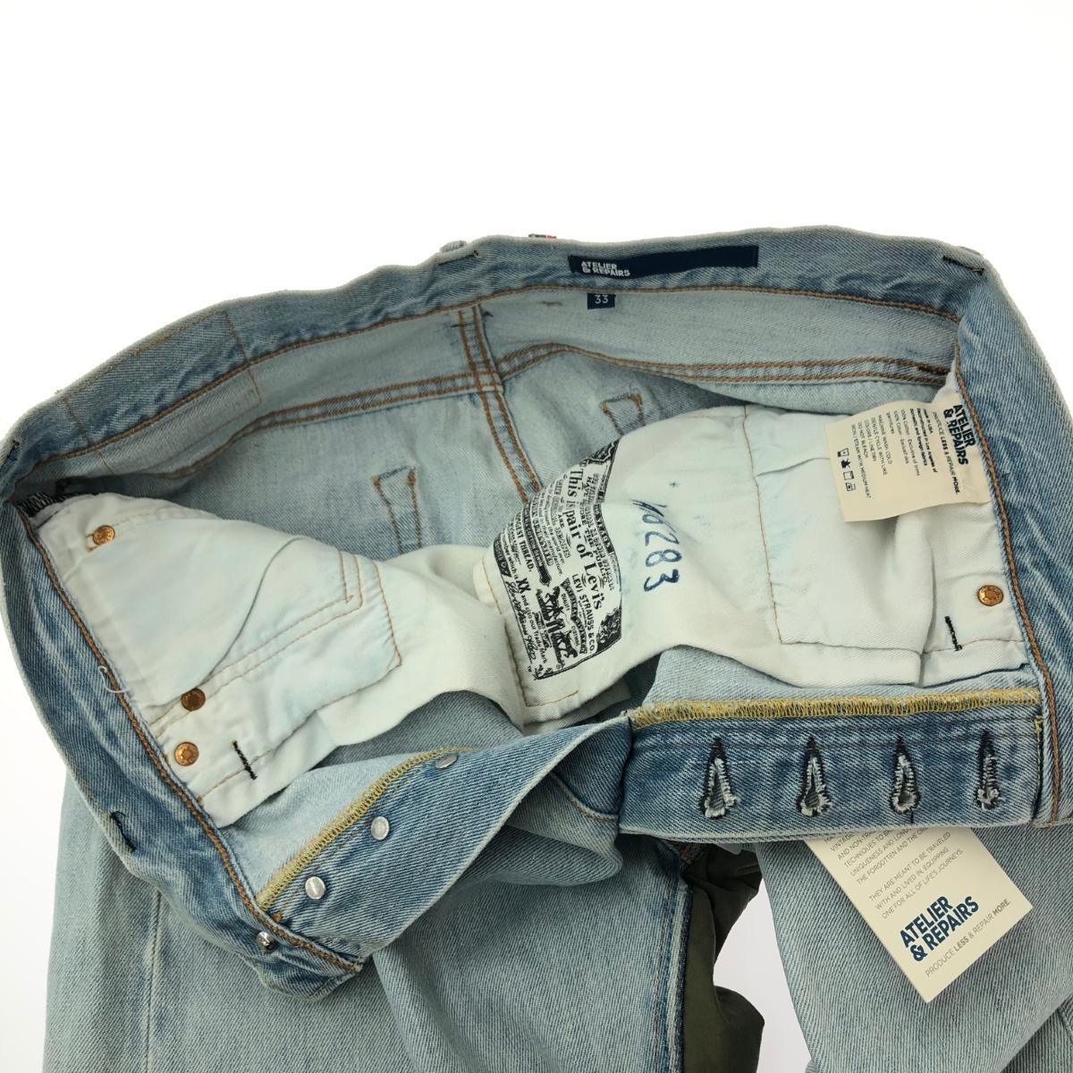 ATELIER&REPAIRS アトリエ＆リペアーズ デニム サイズ:W34 リーバイス