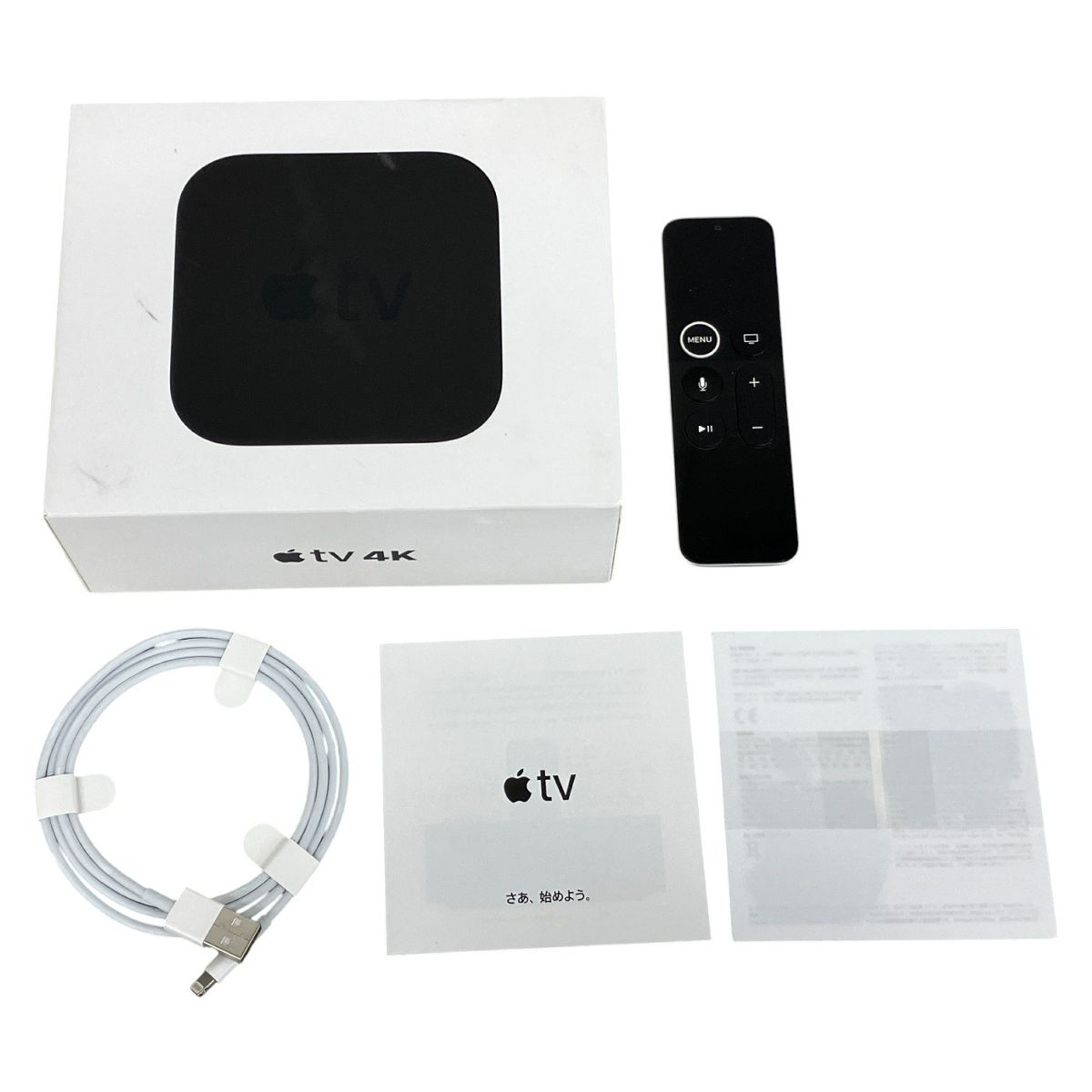 Apple TV 4K A1842 MP7P2J/A 64GB 出力機器 アップル 家電 中古
