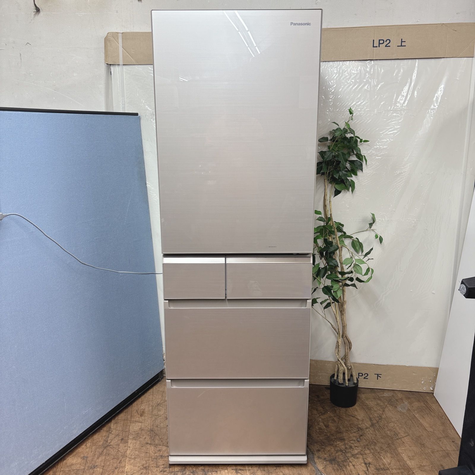 I455 🌈 名古屋市近郊配送設置無料！ 美品♪ Panasonic 冷蔵庫 (406L