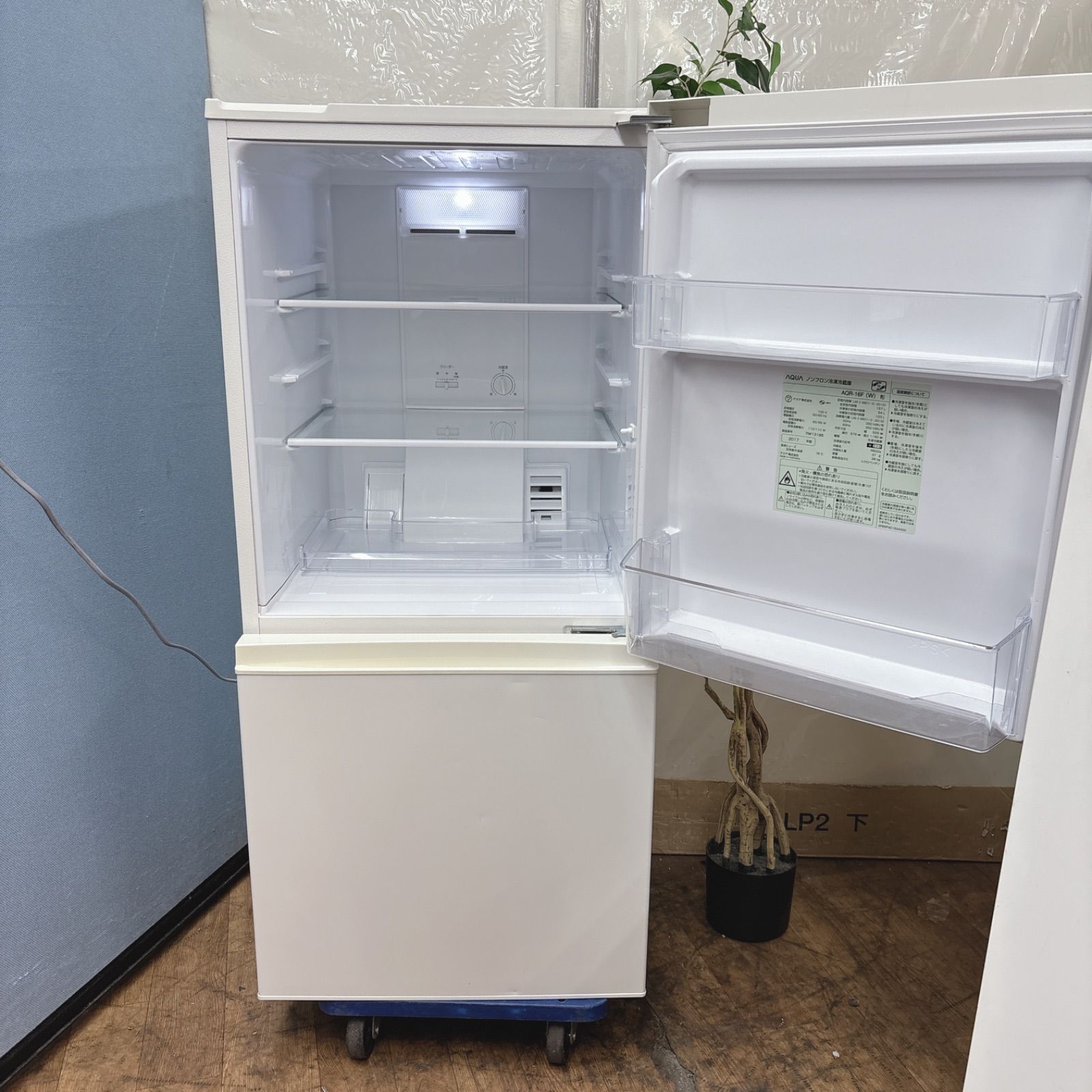 I471 🌈 名古屋市近郊配送設置無料！ AQUA 冷蔵庫（157L / 右開き