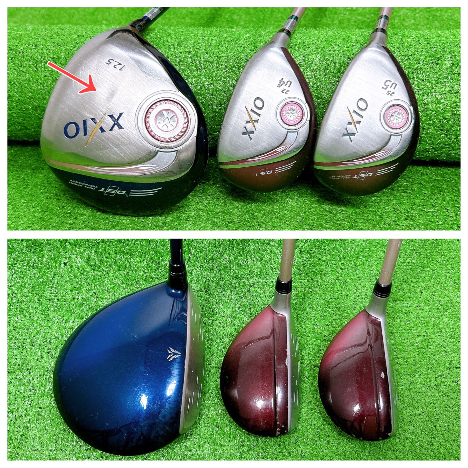 全てXXIO 9代目】ゼクシオ MP900 レディースクラブセット 8本 L等 女性