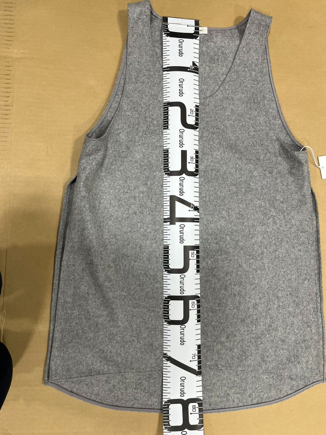 EL6】CHIEKO+ チエコプラス ベスト ワンピース ジレ CH25AW-TOP02