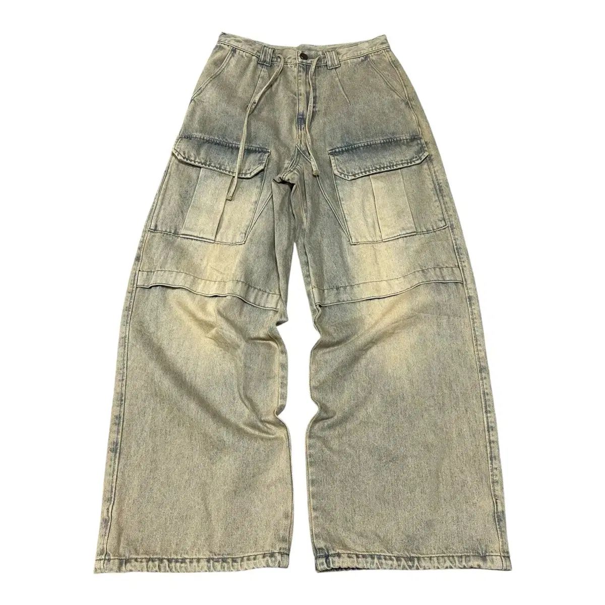 バベ ノイア カーゴ ワイド デニム パンツ