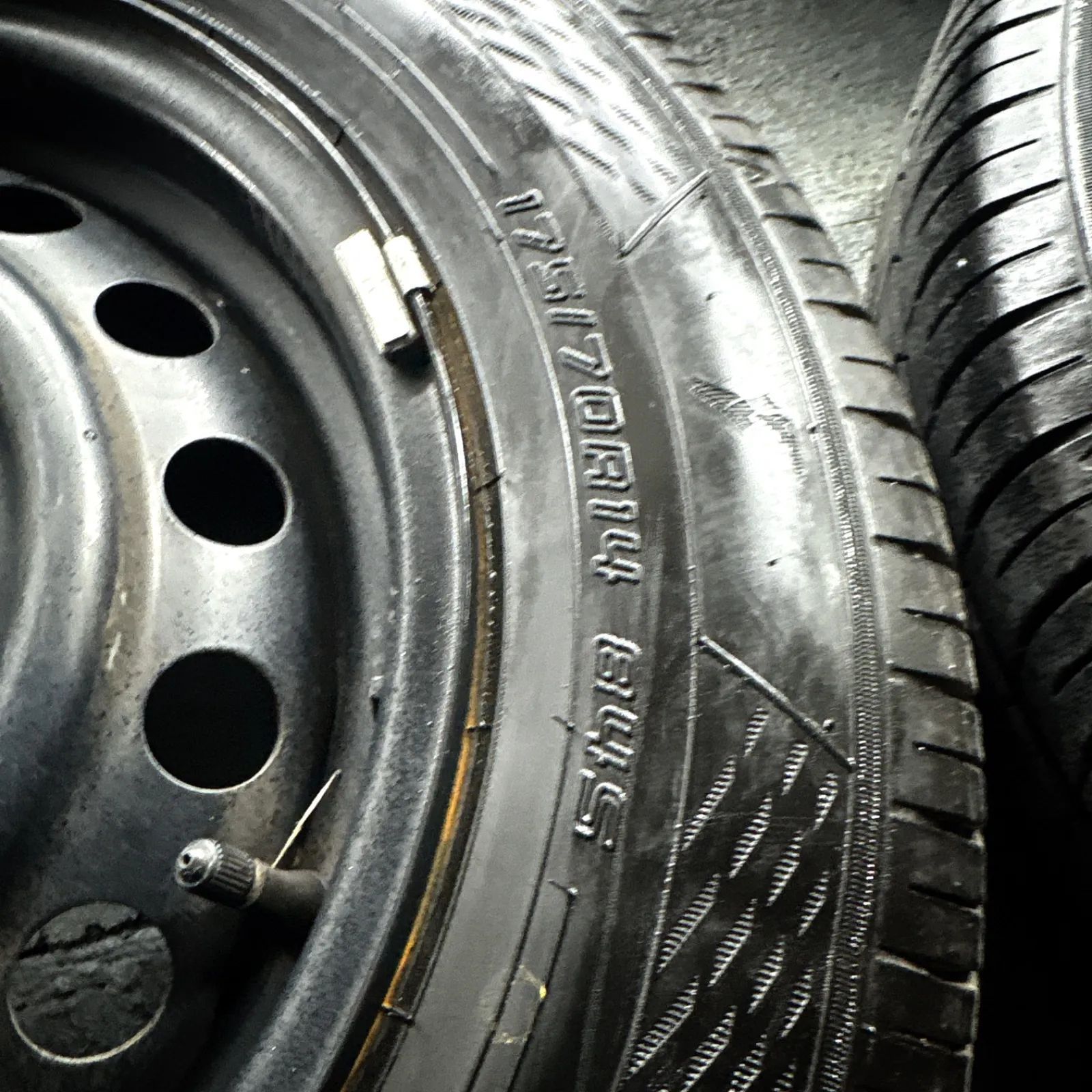  バリ溝 175 70 R 14 社外ホイールタイヤセット GOOD YEAR グッドイヤー 14インチ タイヤ ホイールセット