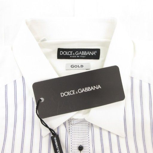 ドルチェ&ガッバーナ ドルガバ DOLCE&GABBANA タグ付き ゴールドライン