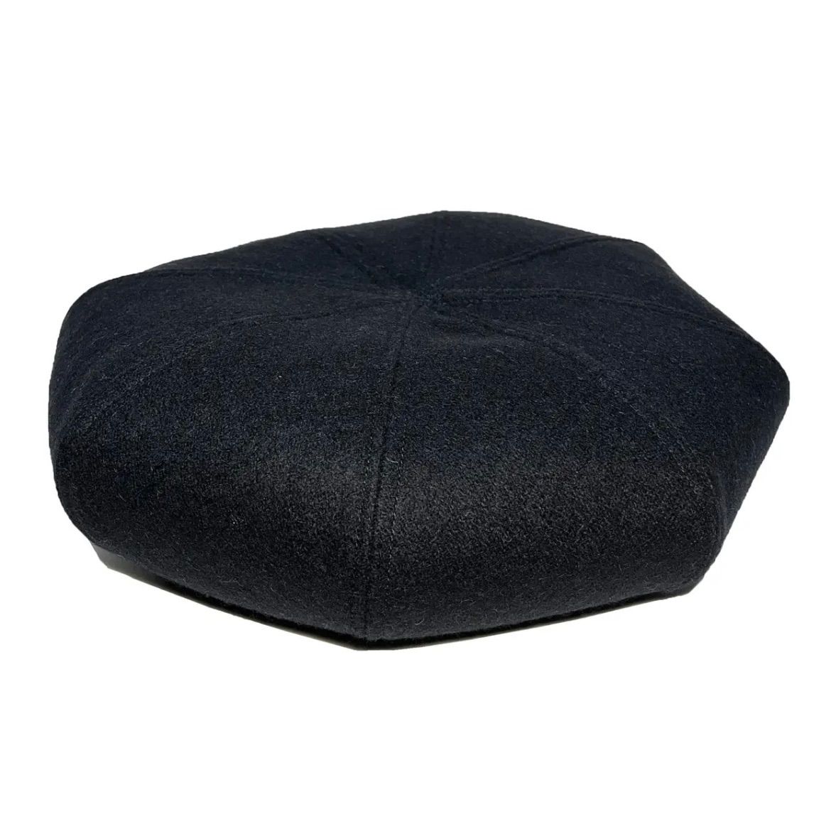 8 PANELS BIG BERET BLACK