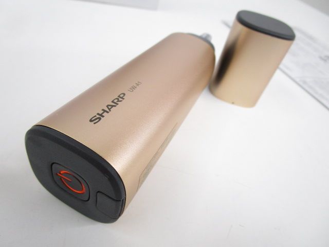 送料無料】☆美品☆ SHARP 超音波ウォッシャー＜UW-A1＞ゴールド系