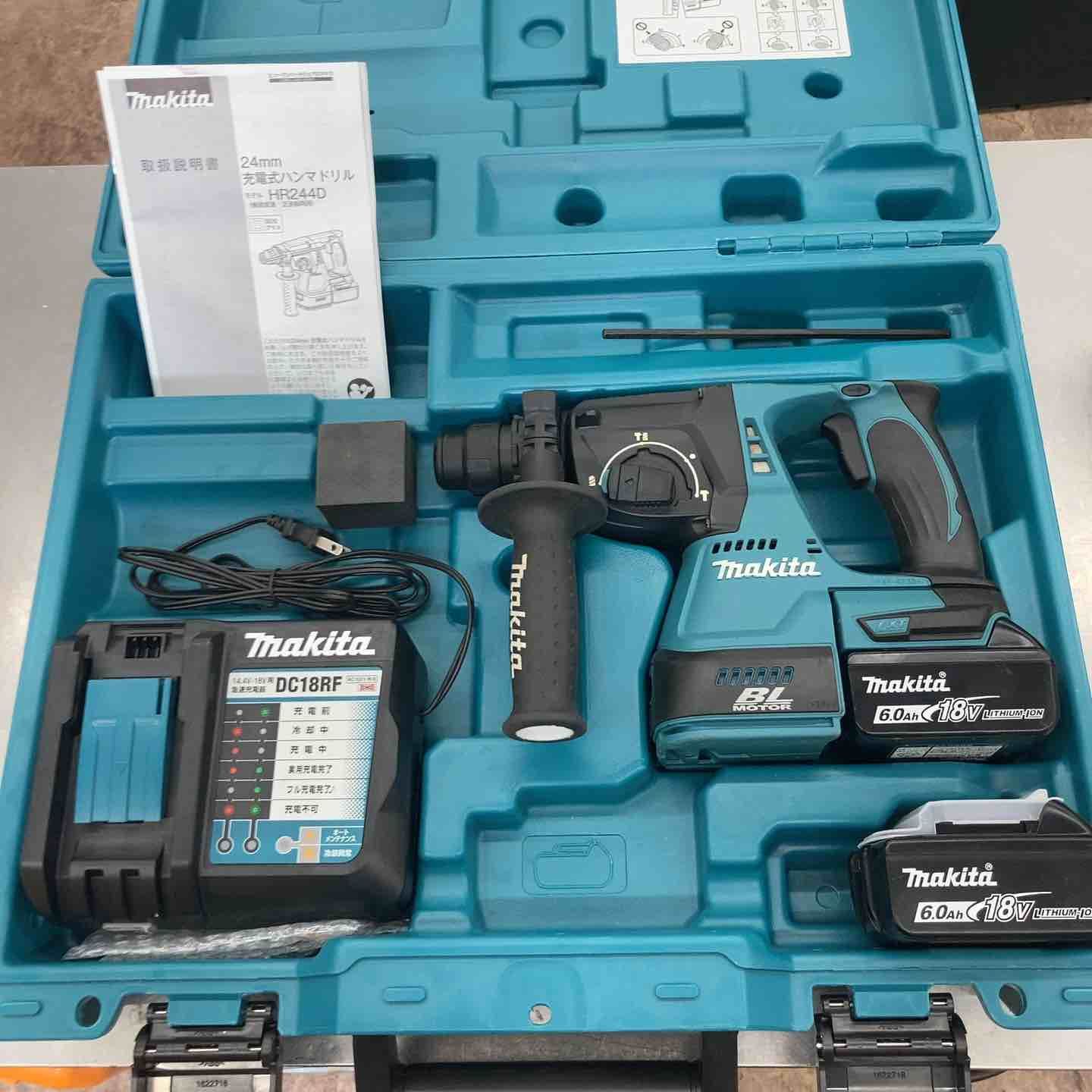 動作良好 マキタ makita コードレスハンマドリル