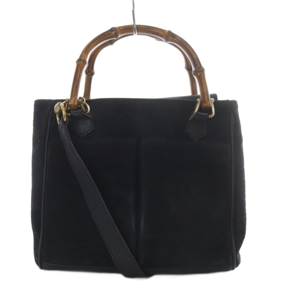 グッチ GUCCI バンブー ハンドバッグ ショルダーバッグ 2way 斜め掛け
