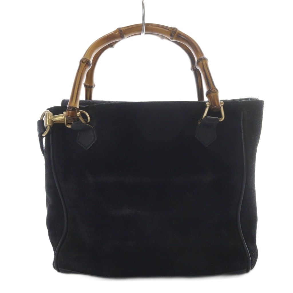 グッチ GUCCI バンブー ハンドバッグ ショルダーバッグ 2way 斜め掛け