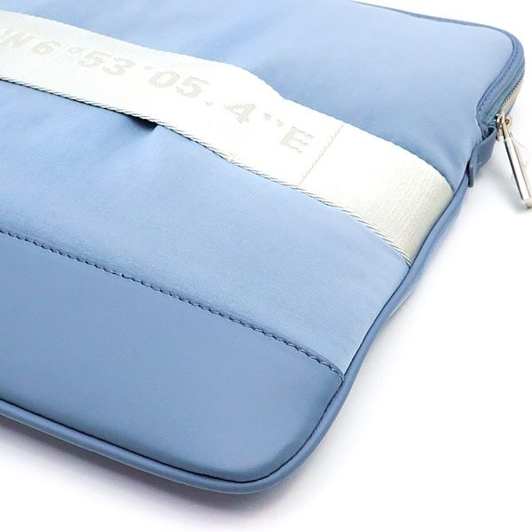 リモワ RIMOWA フラットポーチ ナイロン ライトブルー SV金具 17815 その他 バッグ メンズ