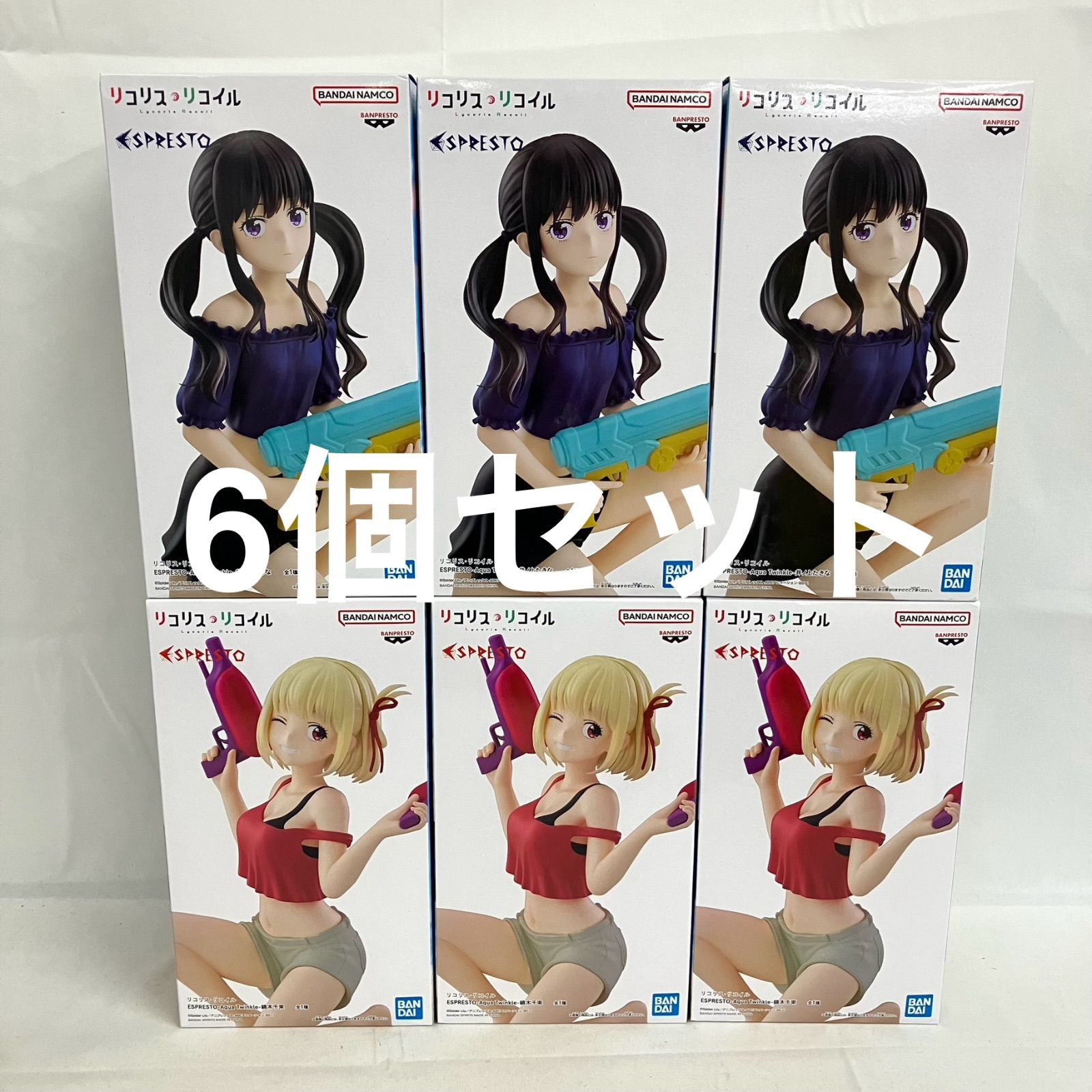 未開封 リコリス・リコイル ESPRESTO 錦木千束 井ノ上たきな 6個セット