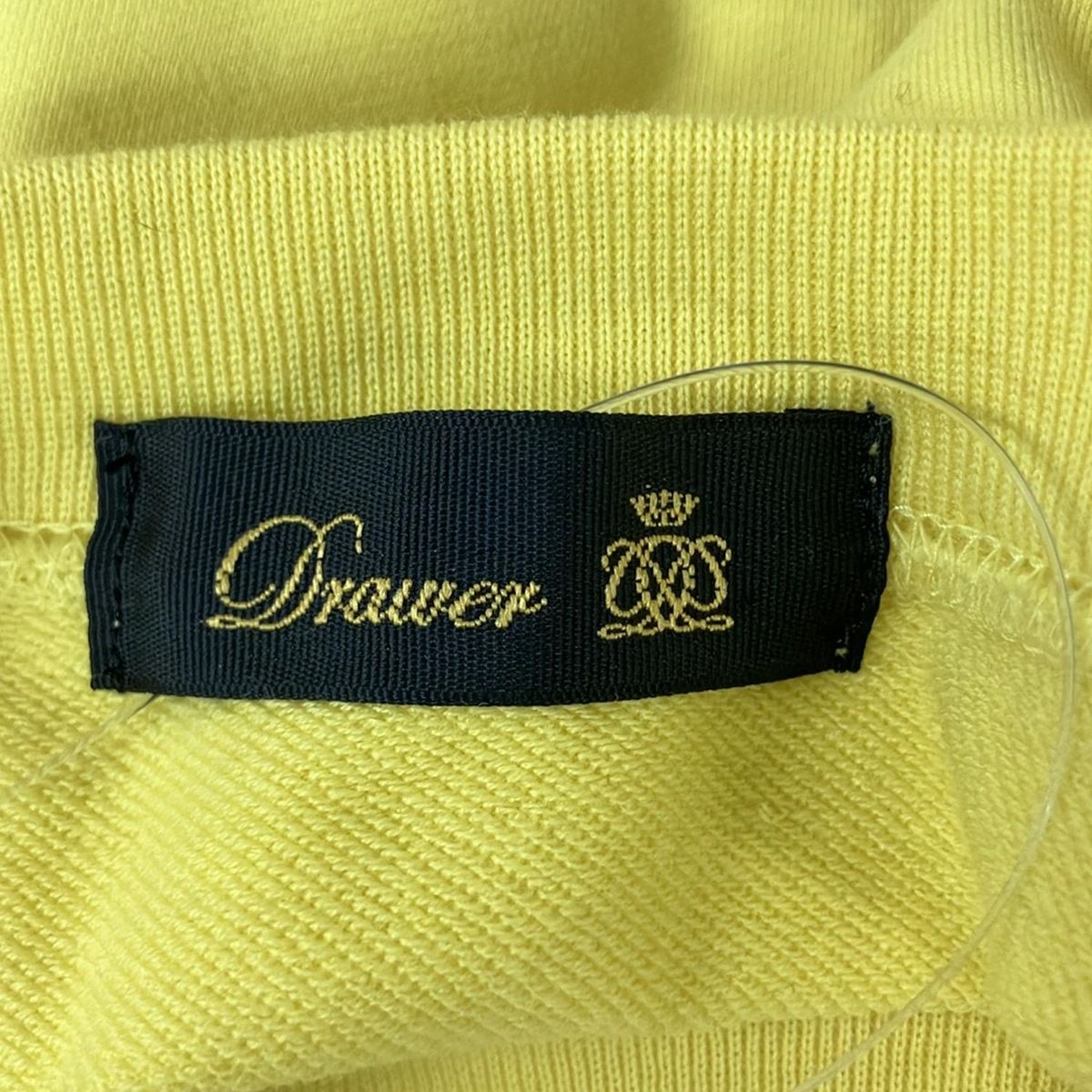 Drawer(ドゥロワー) トレーナー レディース美品 - イエロー 長袖