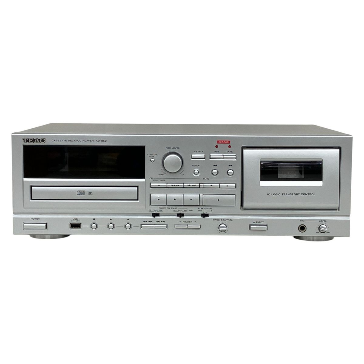  TEAC AD 850 ティアック CDプレーヤー カセットデッキ 2018年製 オーディオ CD MD カセットデッキ ラジオ コンポ