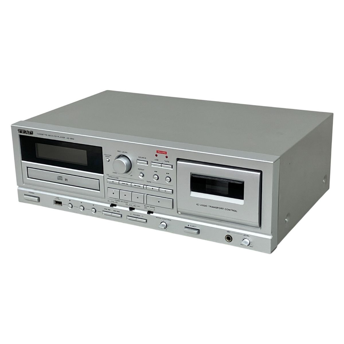 TEAC AD 850 ティアック CDプレーヤー カセットデッキ 2018年製 オーディオ