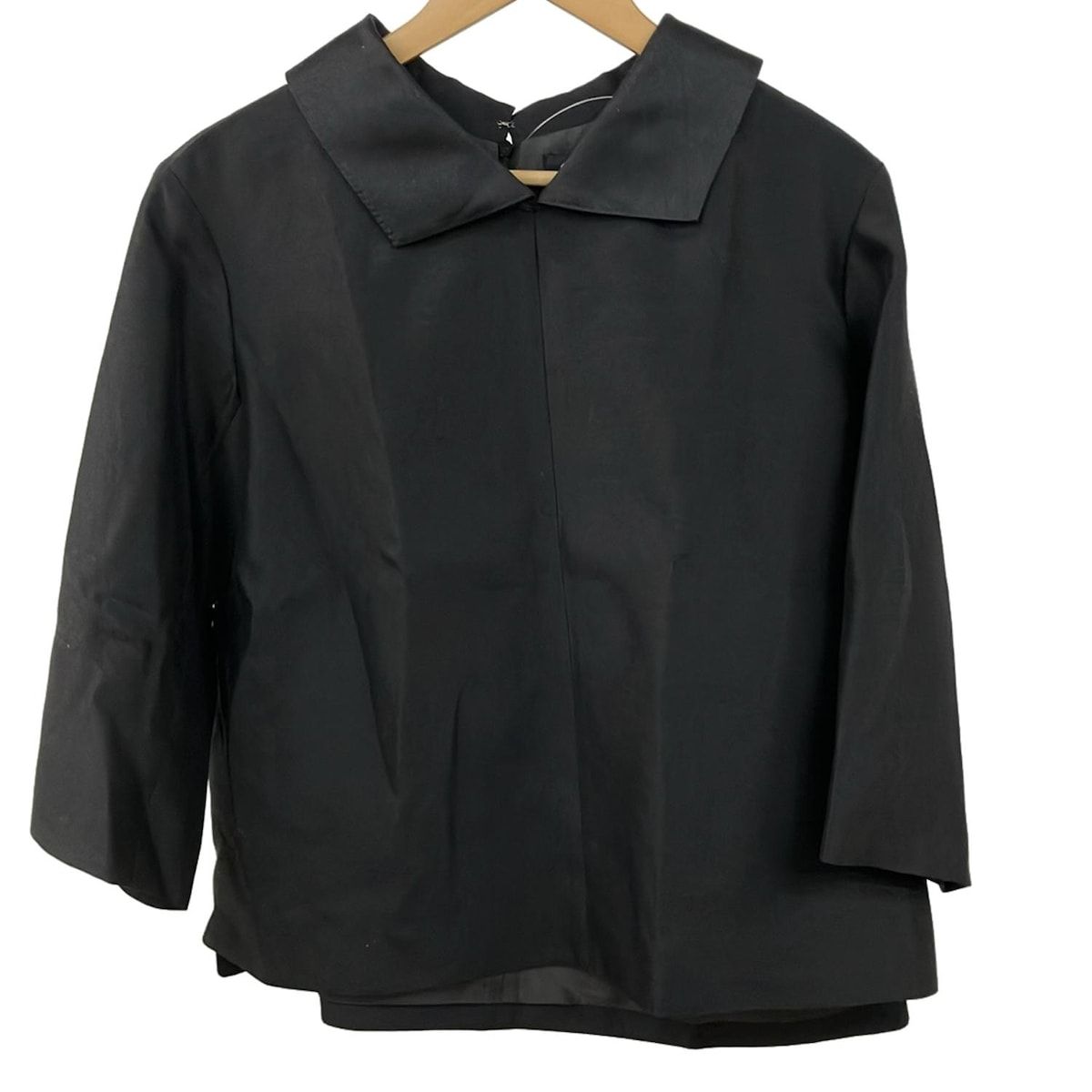 Drawer ドゥロワー 長袖カットソー サイズ36 S レディース - 黒