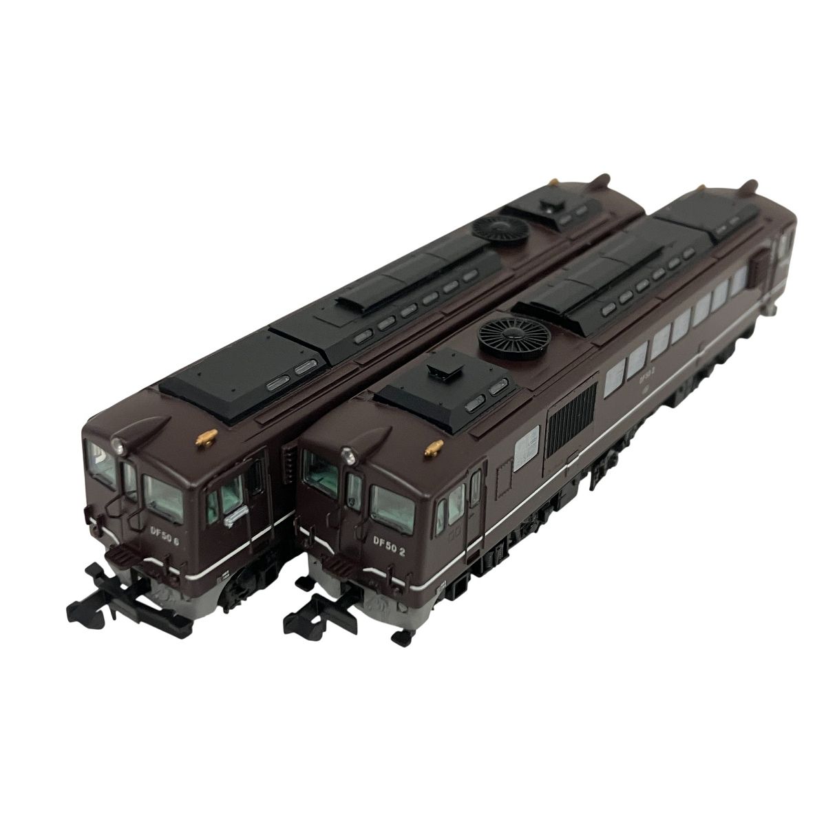 国鉄 DF50-2/6 茶色・長野機関区 MICRO ACE A1371 国鉄 DF50-2/6 茶色・長野機関区 重連 2両セット N