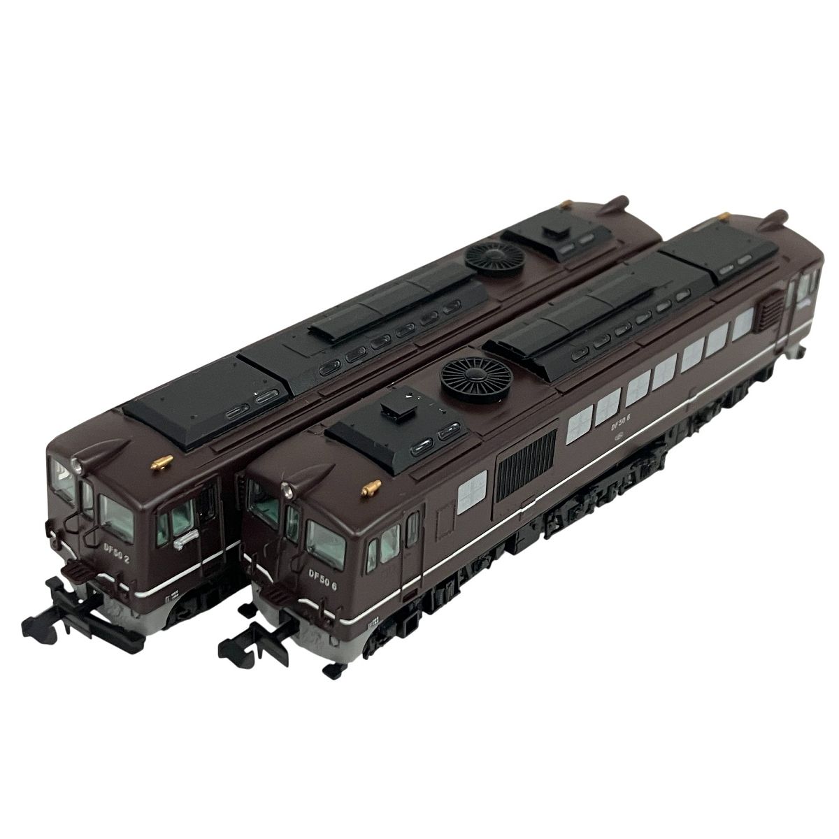 MICRO ACE A1371 国鉄 DF50-2/6 茶色・長野機関区 重連 2両セット N