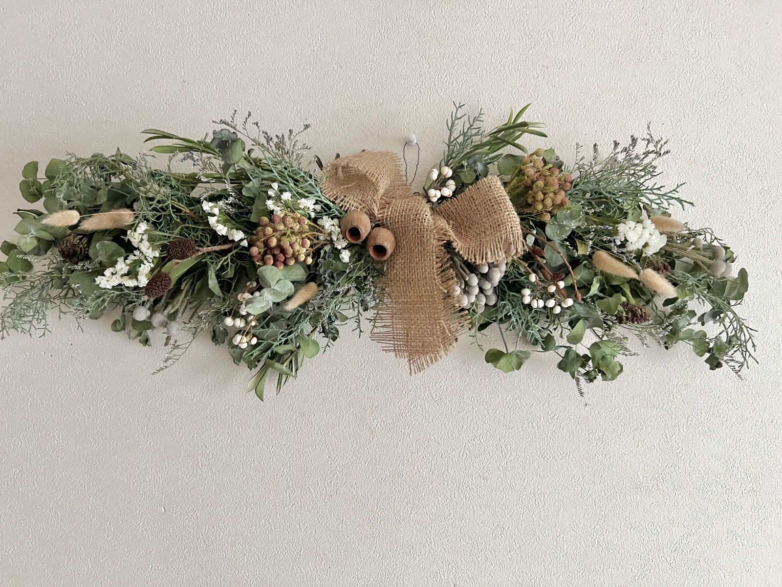 ドライフラワー スワッグ クリスマス ガーランド - メルカリ