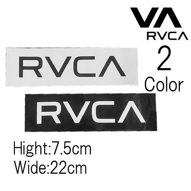 ルーカ Rvca ルカ BIG RVCA W220 STICKE ロゴ プリントステッカー