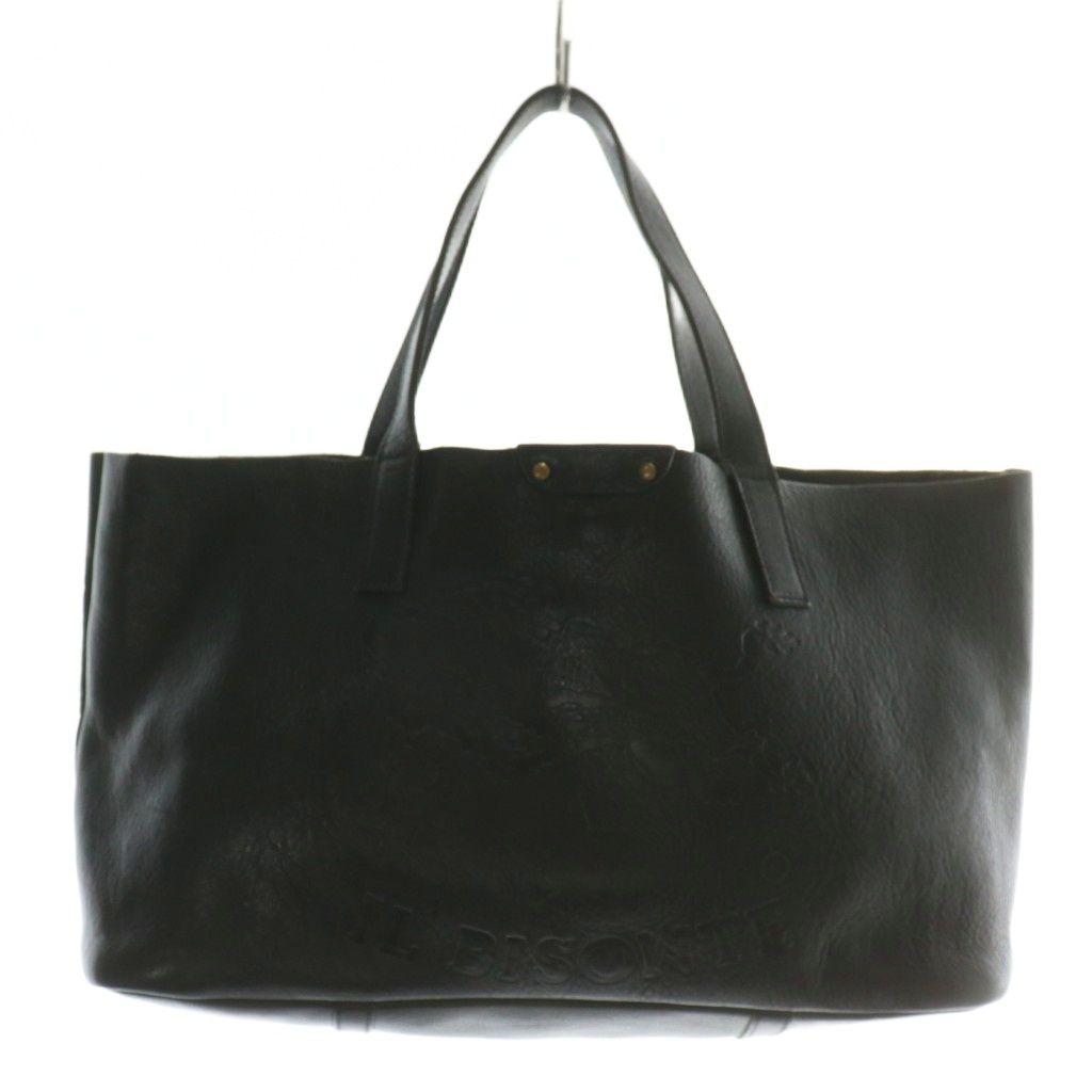 イルビゾンテ IL BISONTE ハンドバッグ トート 牛革 レザー ロゴ 型