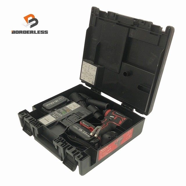 比較的 Panasonic パナソニック 14 4 V 18 充電ドリルドライバー R 赤 バッテリ 5 0 Ah 充電器 アタッチメント付き119432