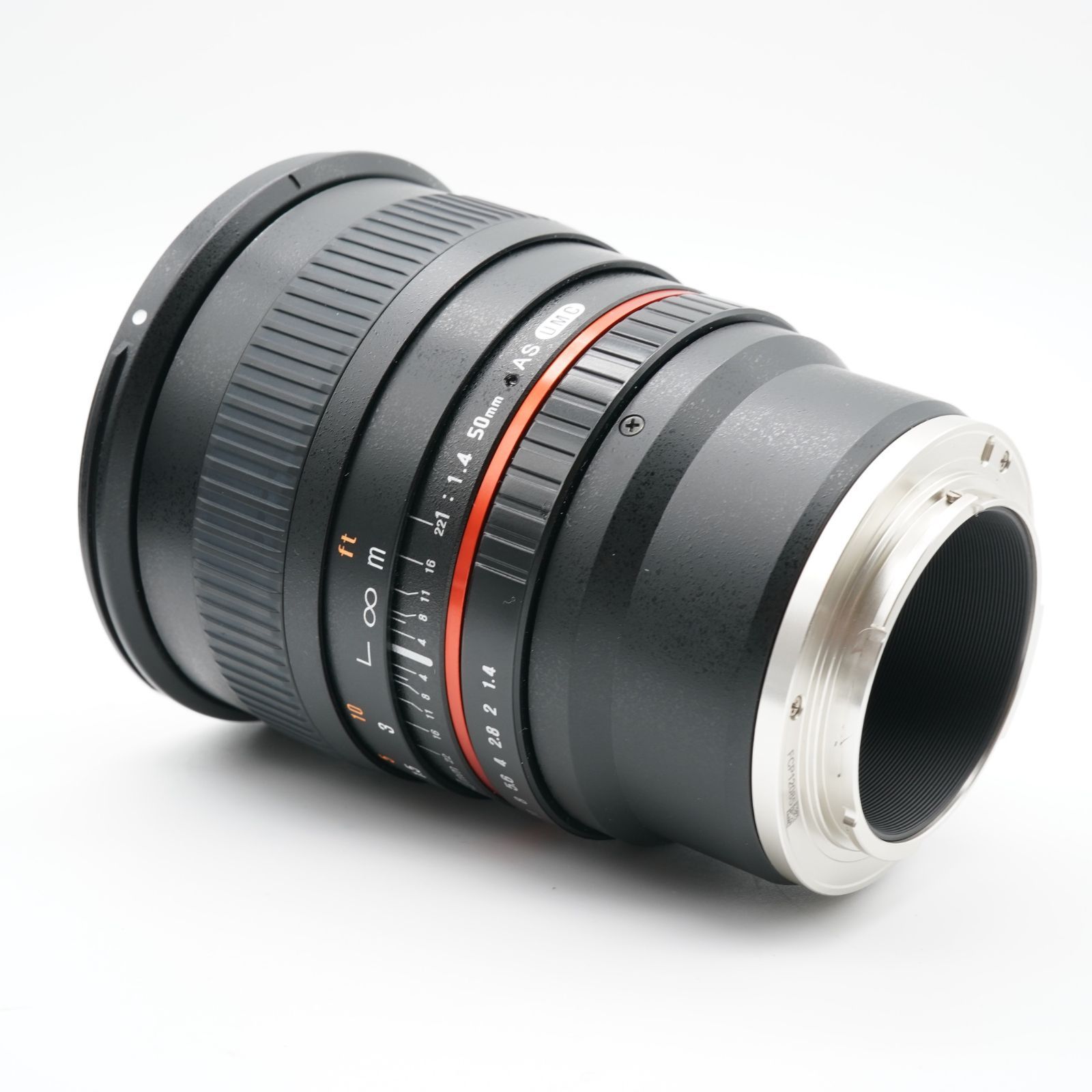 新品級 SAMYANG サムヤン 50mm F1.4 AS UMC ソニー Eマウント あると