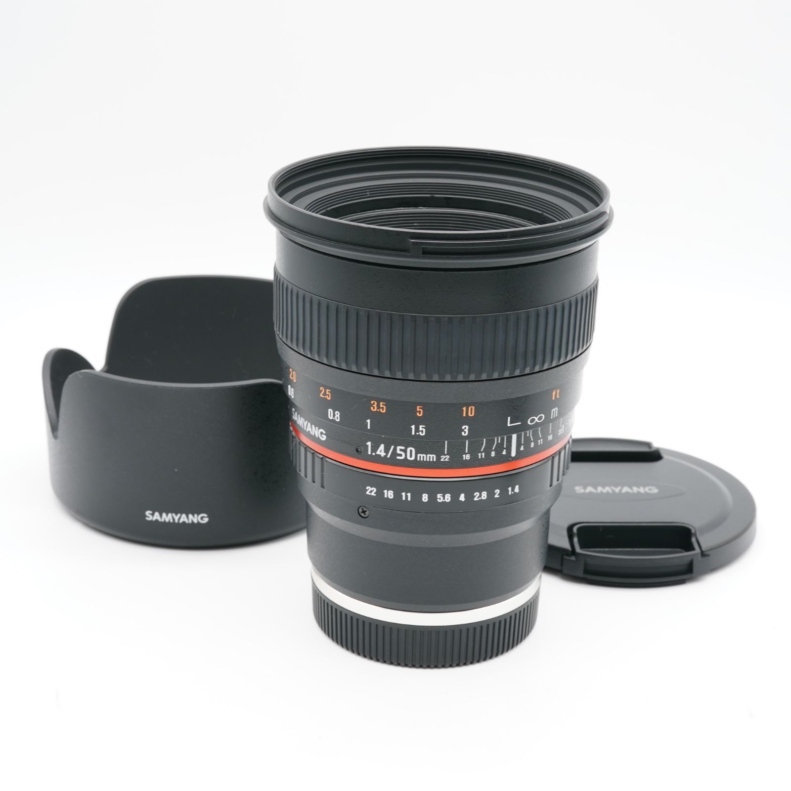 新品級 SAMYANG サムヤン 50mm F1.4 AS UMC ソニー Eマウント あると