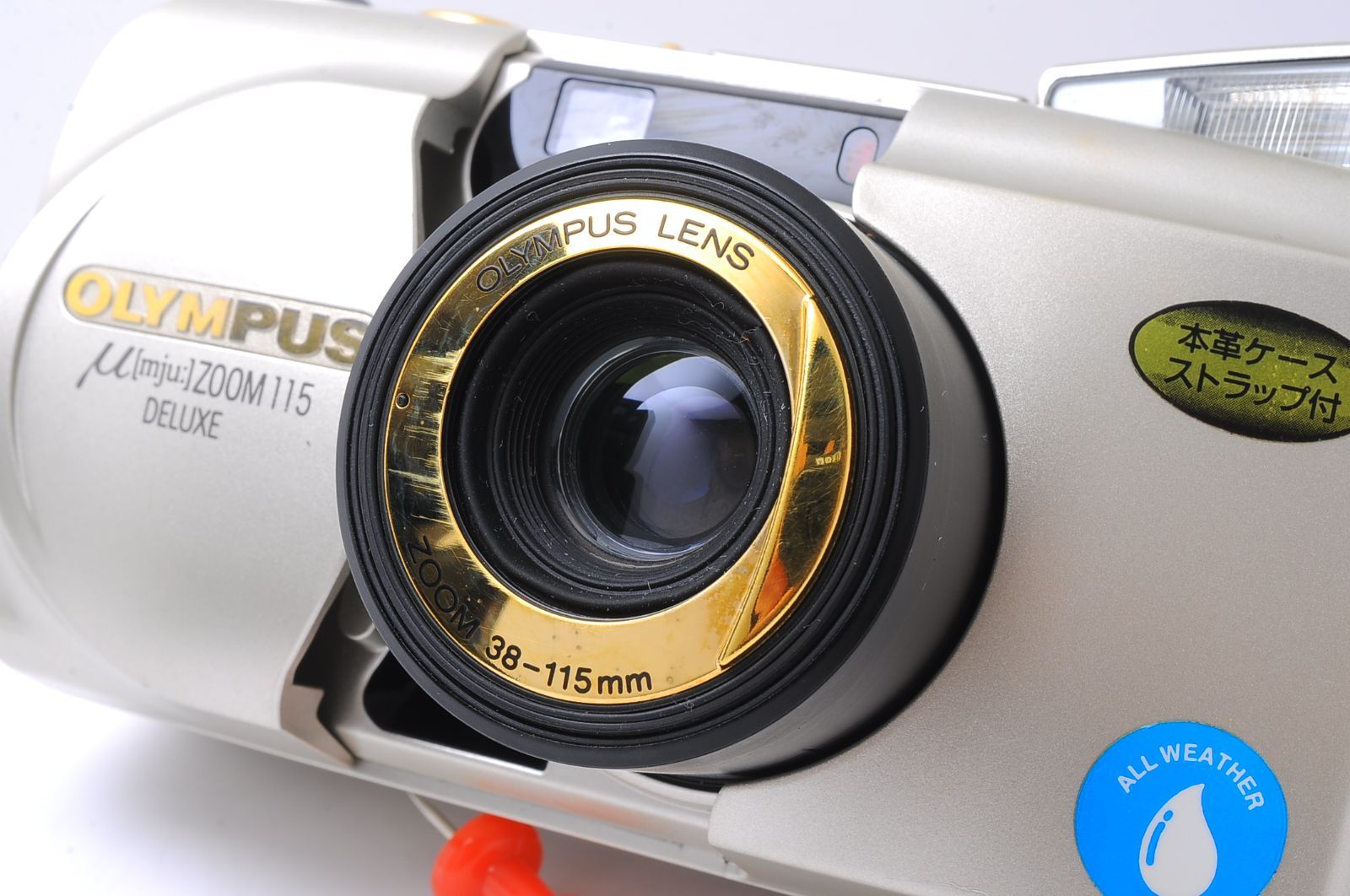 動作良好・付属品付き】OLYMPUS μ[mju:] ZOOM 115 DELUXE／ALL WEATHER