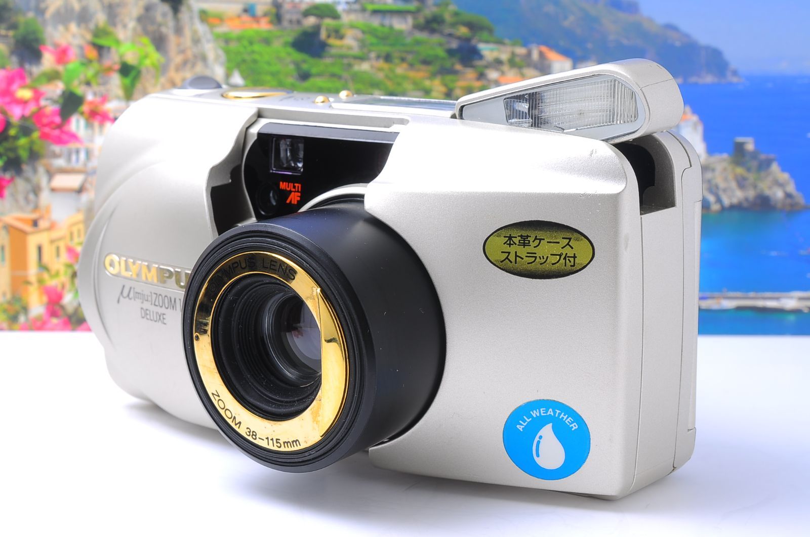 動作良好・付属品付き】OLYMPUS μ[mju:] ZOOM 115 DELUXE／ALL WEATHER