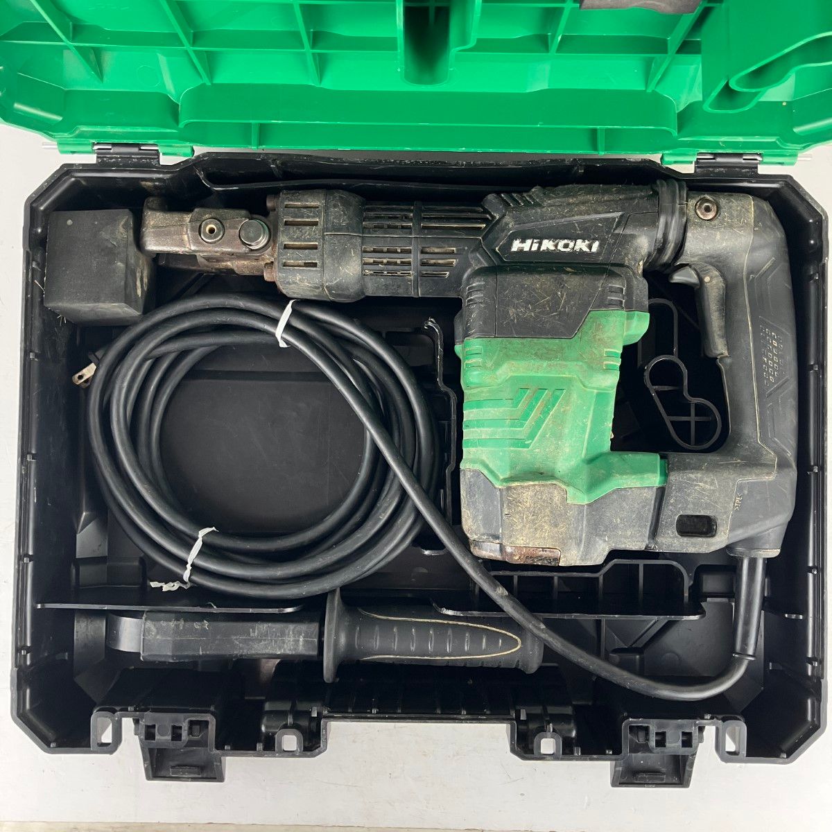 ЗЗHiKOKI ハイコーキ 100 v ハンマ ハンドル ケース付 H 41 SA 4 グリーン