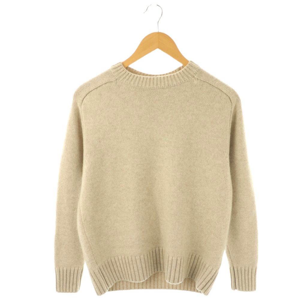 バトナー BATONER HEAVY WEIGHT CASHMERE CREW NECK ニット セーター 1 