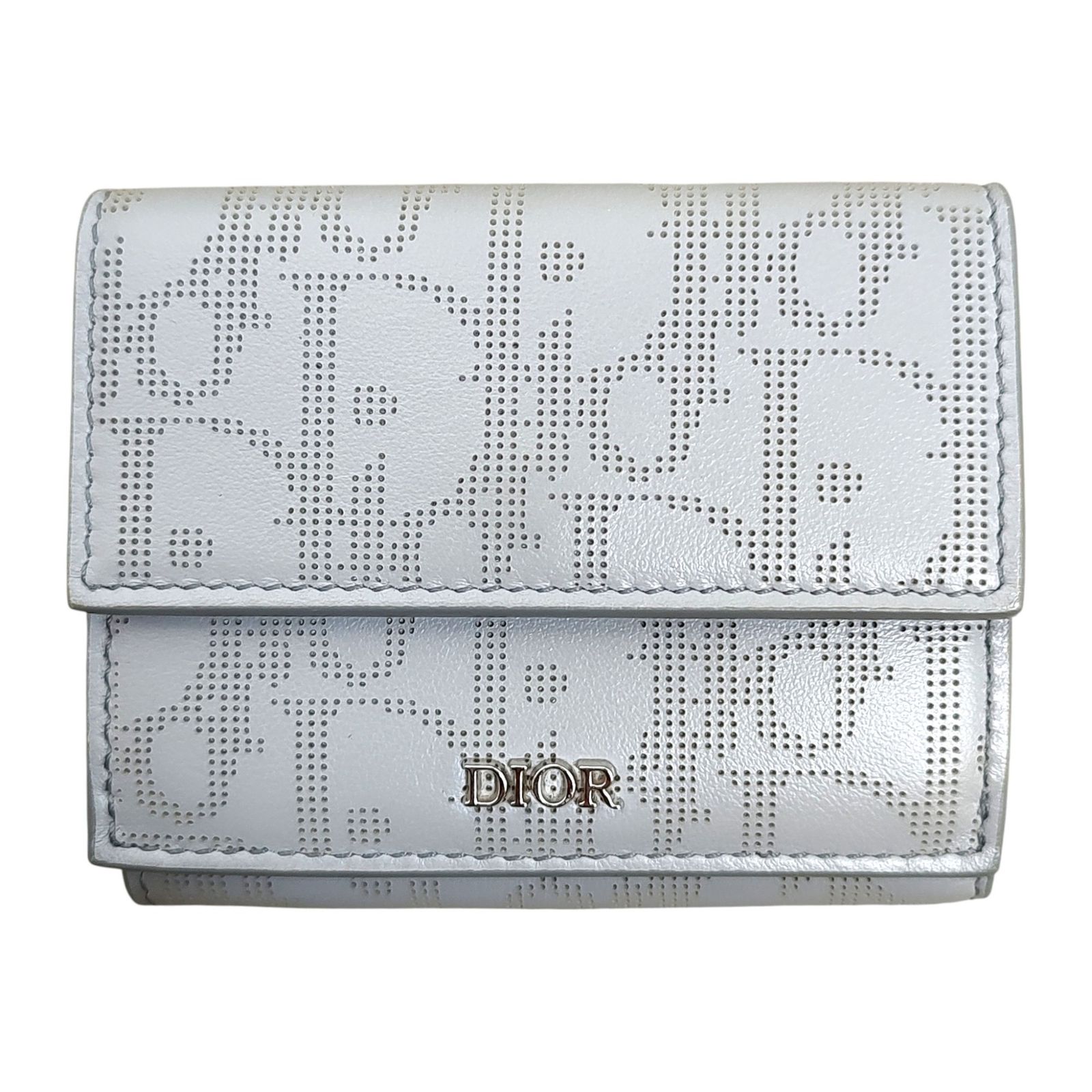 Dior ディオール　三つ折り財布　財布　ウォレット　ギャラクシー Dior オブリーク ギャラクシーレザー 三つ折り ウォレット 財布 正規品