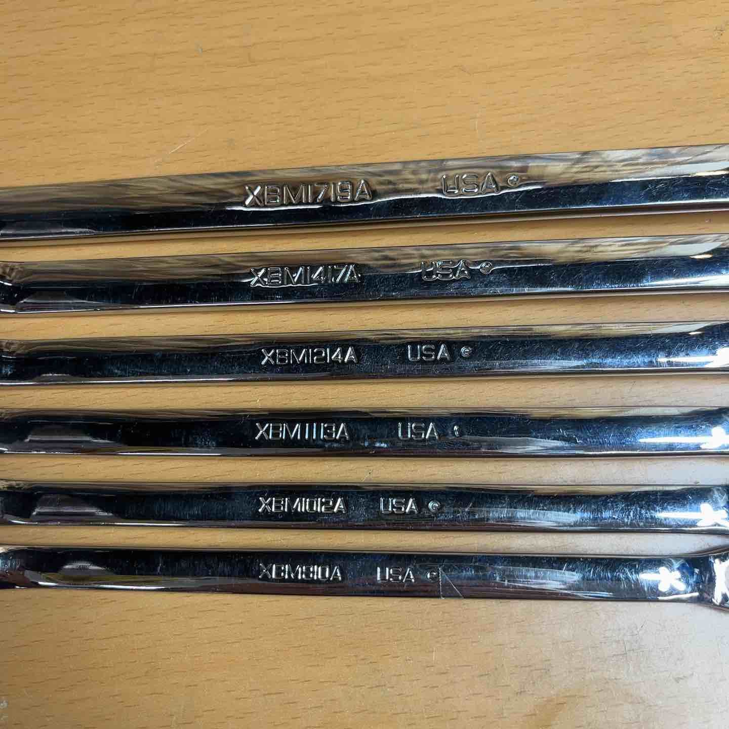  スナップオン Snap-on メガネレンチ XBM 810 A 1012 1113 1214 1417 1719 6点セット その他 電動工具 エア工具
