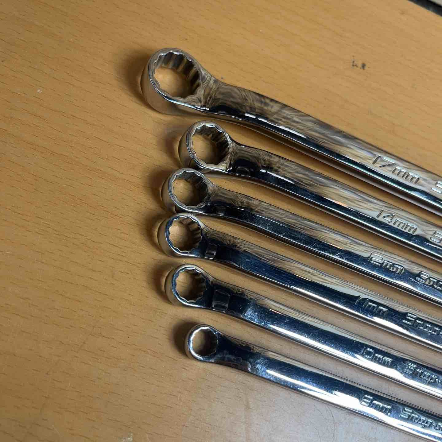 スナップオン Snap-on メガネレンチ XBM 810 A 1012 1113 1214 1417 1719 6点セット