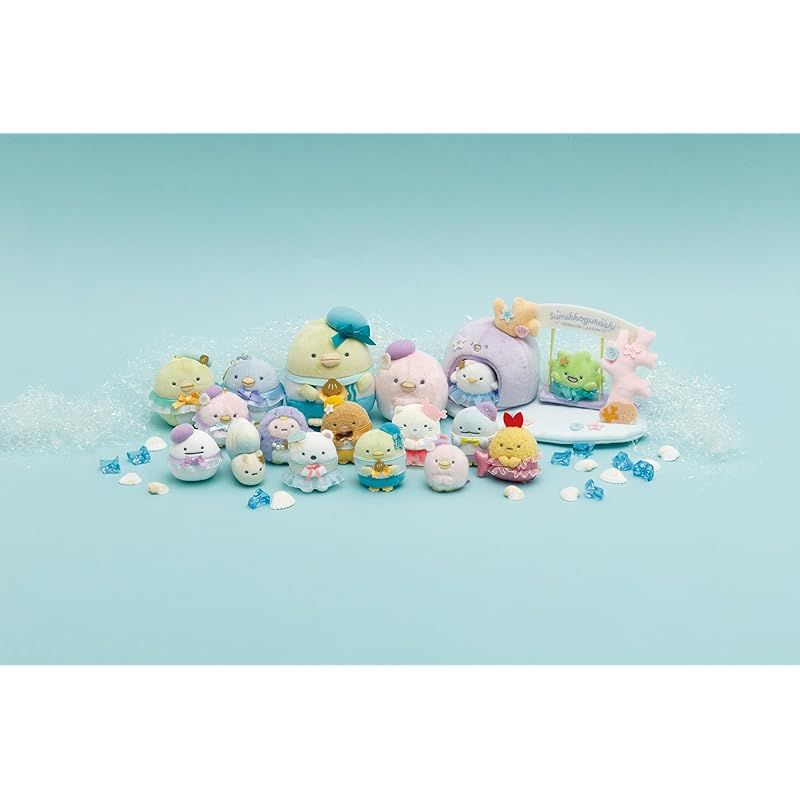 新品】 MV22001 すみっコぐらし ぺんぎんラグーン あつめてぬいぐるみ