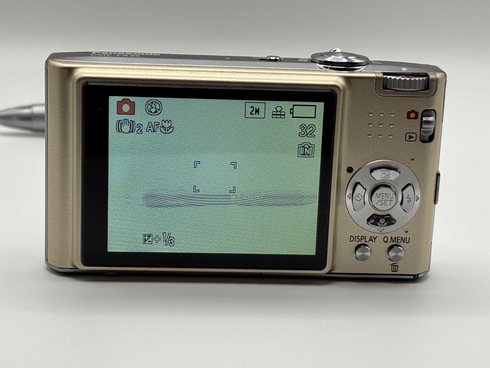 美品Panasonic LUMIX パナソニックルミックスデジカメ ジャンク Panasonic パナソニック LUMIX ルミックス DMC-FX35 コンパクト