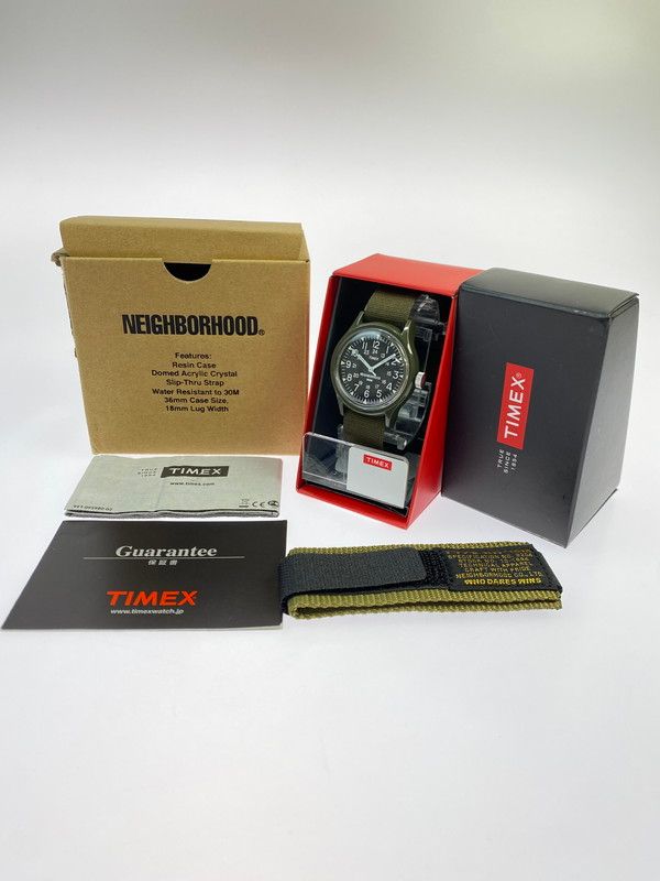品 TIMEX タイメックス ネイバーフッド 別注 コラボ クォーツ 腕時計 197 251129 kk 50 min