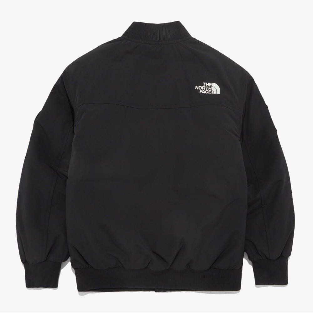 THE NORTH FACE ノースフェイス K S PLAYER VARSITY JACKET スタジャン 140 cm 子供用 ブラック色 海外